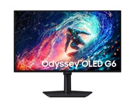 SAMSUNG Monitor Odyssey OLED G6 LS27HG612SUXEN / 27", 2560 x 1440, 240 Hz, OLED, crni